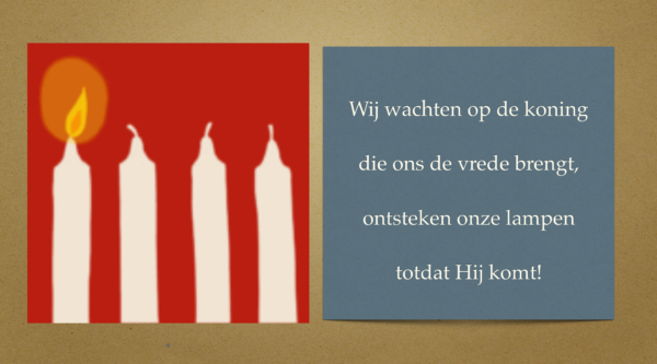 DUO-dienst. Eerste Advent. Avondmaal.