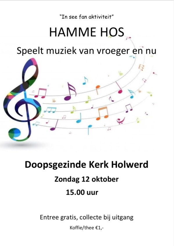 Optreden “Hamme Hos”